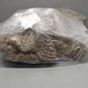 Carriediosa Chunky Knit Throw Blanket 50" X 60", 100% Hand Made Large Chenille Loop Yarn Soft Fluffy Throws for Couch Sofa Bed, Big Crochet Cozy Heavy Thick Cable Woven Blankets, Taupe