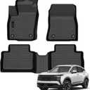 Auxko All Weather Floor Mats Fit for 2026 2025 Nissan Kicks TPE Liners Accessories All Season Guard Odorless Anti-Slip Floor Mats for Nissan Kicks 2026 2025 Black