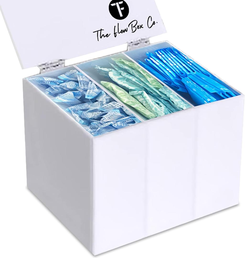 Tampon Organizer for Bathroom _ Bathroom Accessories Organizer _ Tampon Holder for Bathroom _ Feminine Product Organizer _ Pad Organizer for Bathroom _ Tampon Case _ Tampon Organizer