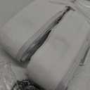 Off White Pinch Pleated 100% Blackout Curtains 102 Inches Long Linen Blend Window Curtains 102 Inch for Bedroom Living Room Darkening Thermal Insulated Back Tab Pinch Pleat Dual Layer Drapes Ivory