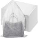 100 Pcs White Dust Bags for Shoes, Handbags, and Travel Storage, Non-Woven Fabric Shoe Bags, Portable Storage Organizer for Closet, Boots, and Accessories, 15.7" x 23.6"