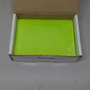Hamilco Colored Scrapbook Cardstock Paper 5x7 Card Stock Paper 65 lb Cover 100 Pack (Green Apple)