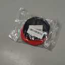 Tire Shine Applicator,Tire Dressing Applicator,Car Accessories Applicator Pads,Tires Shine Brush,Reusable Hex Grip Polishing Sponge Pads,Used to Wash Vehicle's Tires,Windshields (Red, 4.33")