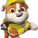 Anagram Rubble Paw Patrol Supershape Red Foil Balloon