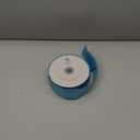 SIMISI RIBBON Dusty Blue Glitter Velvet Ribbon Wired for Christmas Tree Decorations, Outdoor Decor, Garland and Wreath Ornaments (1.5 Inch, 20 Yards)