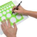 Westcott LetterCraft Large and Small Circles Template (T-831)