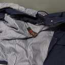 Bloggerlove Rain Jacket Women Lightweight Raincoat Waterproof Windbreaker Striped Climbing Outdoor Hooded Trench Coats, Large