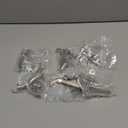 HOME MASTER HARDWARE Handrail Stair Brackets 3" Heavy Duty Staircase Hand Rail Bracket Support Hardware for Home or Office Stairways,Satin Nickel with Screws 6-Pack