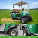 10L0L Upgraded Golf Cart Fender Flares for EZGO TXT 1998-2013 Gas/Electric (Not Fits 48V Electric), with Stainless Steel Screws, Set of 4(Only Fit Original Models)