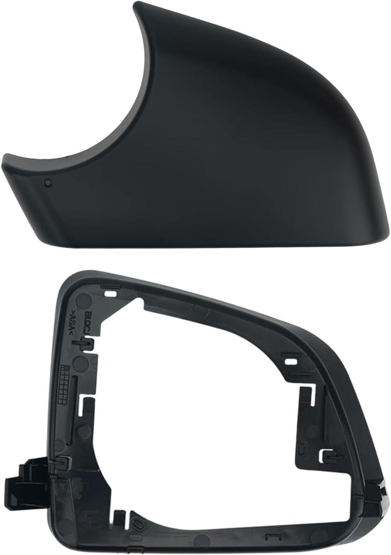 Left Mirror Frame & Holder Compatible with Tesla Model Y 2020-2025 | Black Lower assembly with a Plastic Pry Tool for Replacing Damaged Mirror Trim.