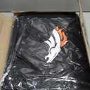 FANMATS 42775 NFL - Denver Broncos - Black KAMADO Style Grill Cover with Primary Logo - 27" x 27" x 40"