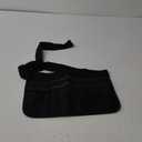 Garden Decoration Multi Pockets Electrician Tool Pouch Bag Multi Propose Waist Bag Thicken Belt, Home Gardening (Black)