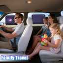 ZATOOTO Car Window Shades Car Window Shade for Baby Semi-Transparent Sun Blocker UV & Privacy Protection for Camping, Napping, and Relaxing Auto Covers 2 Pack,15.75 * 13.78 in