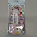 kiritfox Case Compatible with iPhone 14 Pro,Hybrid 2-Layer Hard Shell,Shockproof Soft for Girl Women,Mixed Color Checkerboard