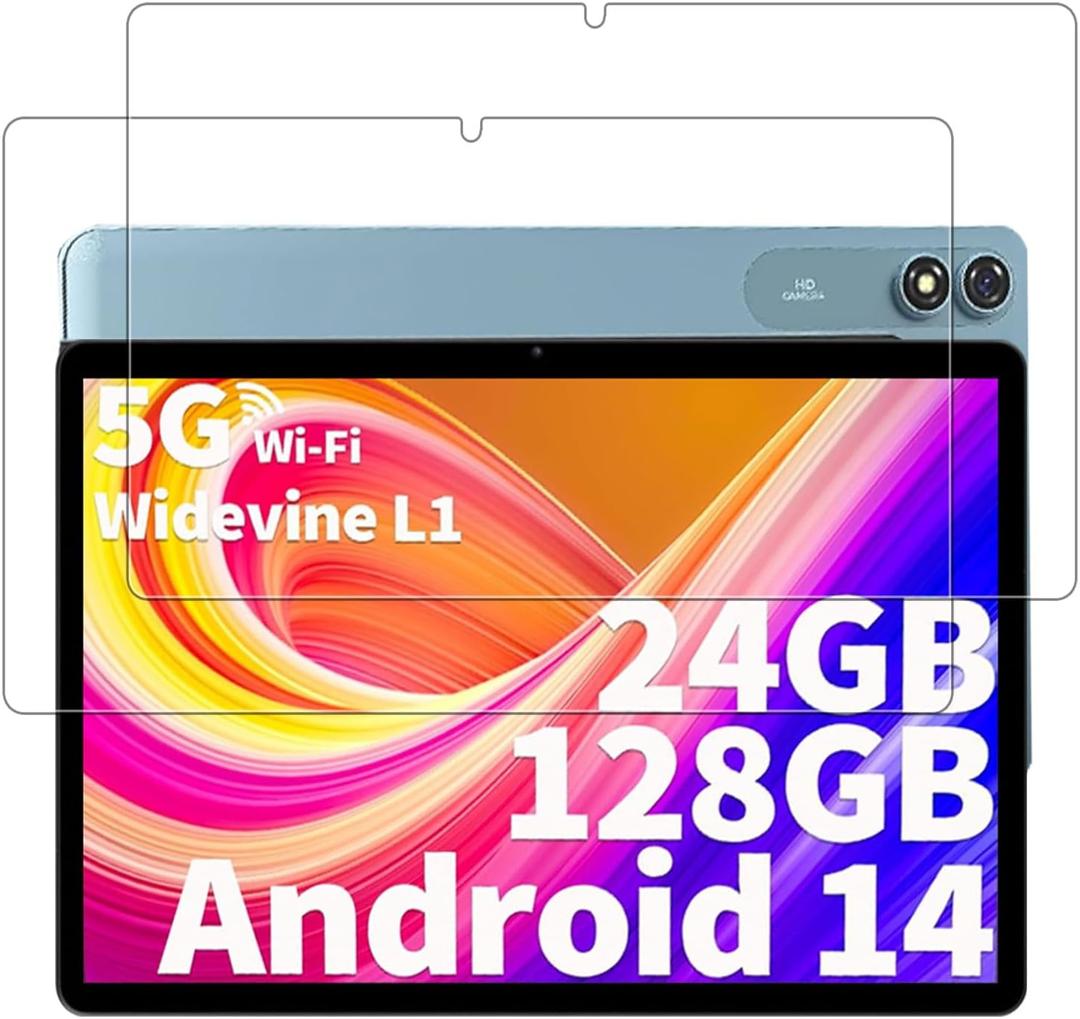 [2 Pack] Screen Protector for Relndoo T901/HISORL T901/QDDQ T901 10 Inch Tablet Tempered Glass Film, Screen Protector for T901 Tablet Anti-Scratch & Sensitive & 9H Hardness