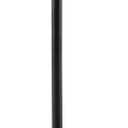 KES Bathroom Toilet Paper Holder Stand Modern Tissue Roll Holder SUS304 Stainless Steel Rustproof Freestanding 20.2" H, Matte Black BPH283S1-BK