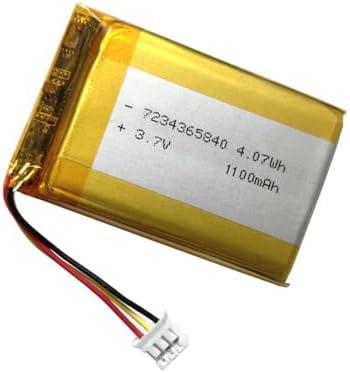 AOLIKES 1100mAh 3.7V Rechargeable Lipo Battery Replacement for Logitech G Astro A30, Astro Gaming A50, Astro Gaming A20 Wireless Headset