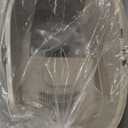 Amazon Basics No-Mess Hooded Enclosed Cat Litter Box with Odor Control and Swinging Door, Large, 24" x 18" x 17", Multicolor