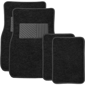 4PCS Car Floor Mats, All Weather Car Floor Protective Pads (Black)