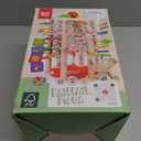 Nene Toys BALLFALL Jumbo Montessori Wooden Board Game for Kids 3 4 5 6 Years Colorful Sticks, Dice & Cards Fine Motor Skills Toy, Math & Counting Game Educational Gift for Boys Girls Ages 3-9