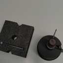 IKAPE Mantis WDT Distribution Tool with Clean Brush, V3-54mm Espresso Stirrer for Barista - 8 Needle Espresso Stirrer with Dosing Funnel & Stand, Adjustable Needle Height, Walnut Handle (53mm)