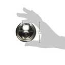 Master Lock 40D Stainless Steel Discus Padlock with Key (1 Pack)