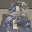 2 x Fruit of the Loom Boys Fleece Sweatshirts, Hoodies, & Joggers Sweatpants, Open Bottom - Navy Stripe, X-Small US