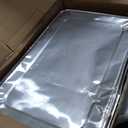 Aluminum Pans With Lids, Large Full Size 21x13x3 Disposable Foil Pans, Heavy Duty Roasting, Baking, Broiling, Catering & Chafing Pans (15, Full-Size w/Lids)