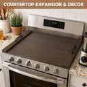 Noodle Board Stove Cover with Handles, Wood Stove Top Covers for Electric Stove, Gas Stove Top