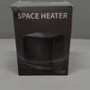 Lerat Space Heater, Portable Mini Heater for Indoor Use, 500W Fast Heating Small Desk Heater with Overheating & Tip-Over Protection, Lightweight Electric Heaters for Office, Home, Camping (Black)