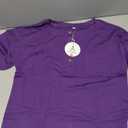 ANRABESS Womens Top, Purple, Small