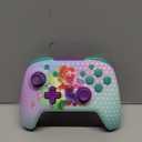 Turtle Beach Rematch Wireless Controller Officially Licensed for Nintendo Switch, Switch Lite/OLED, Works w/Nintendo Switch 2, Glows in the Dark, Rechargeable Battery - Invincible Mario Purple/Teal