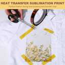 2 x 2 Rolls 10mm x 33m (108FT) Heat Resistant Tape, High Temperature Adhesive Heat Transfer Tape for Sublimation Heat Press Electronic Soldering Masking, No Residue