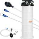 VEVOR 6.5L Pneumatic/Manual Oil Extractor Pump, Fluid Extractor Pump