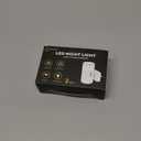 L LOHAS LED Night Light Plug in, Night Lights Plug into Wall, Light Sensor, 0-100LM, Soft White 3000K, Dimmable Night Light, Modern Nightlight for Hallway Bedroom Stairway, 2 Pack