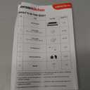 Bonsenkitchen Vacuum Sealer Machine | Compact Food Sealer for Kitchen Storage & Meal Prep | Multiple Modes | External Vacuum System | 5 Bags, Silver