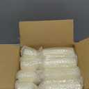 MTLEE 18 Pcs Set of 3 Pillar Candles Bulk 2 in x 3, 6, 8 Long Burning Clean Unscented Smokeless Pillar Candles for Wedding Emergency Lanterns Ceremony Party (Ivory White)