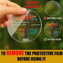 Retirement Ornament 2025- Never Underestimate The Difference You Made and The Lives You Touched, Retirement Gift for Woman, Men, Boss, Coworker, Employee, Nurse, Teacher