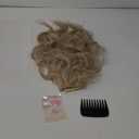 KooKaStyle Invisible Wire Hair Extensions with Transparent Headband Adjustable Size 4 Secure Clips Long Wavy Secret Wire Hairpiece 24 Inch 112#Honey Blonde for Women