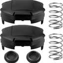 X472000070 Speed Feed Cap 400 Head Trimmer Weed and Spring Kit Fits for Echo Weedeater String Spool Cover 4" Heads SRM-225, SRM-230, PAS-225(2Pack)