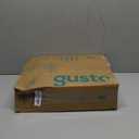 GUSTO Clear Plastic Cups with Lids [12 oz - 100 Count] - Disposable Iced Coffee Drink Cups with Strawless Sip Lids for Smoothies, Juices, and More - (Formerly Comfy Package)