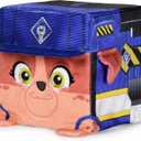 Rubble & Crew Stuffed Animals, Mix, 4-Inch Cube-Shaped Plush Toy for Kids Ages 3 and Up