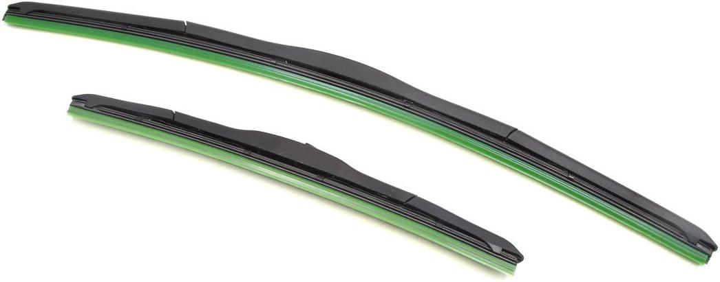 14inch + 24inch Car Three-Stage Window Windshield Wiper Bracketless Blade for 2 (id: efe f40 bef 923 553