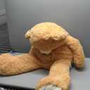 HollyHOME Giant Teddy Bear 4Ft Big Teddy Bear Stuffed Animal Birthday Valentines Day Plush Toy for Kids and Girlfriend 48 inch Tan