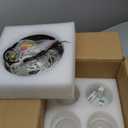 Modern Chandelier Crystal Pendant Light for Kitchen Island Dining Room Bedroom Hallway Gold (3-Lights Round)