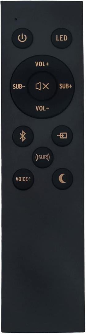 Replacement Remote Control Suitable for Klipsch Cinema 400 2.1 Sound Bar Home Theater System Cinema 400 Replacement Remote Control