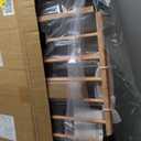 Babelio 31.5-55" No Bottom Bar Baby Gate Extra Wide, 2-in-1 Auto Close Dog Gate for The House, Stairs and Doorways, with Large Walk Thru Door,