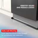 Dishwasher Drain Pan-Protect Floor and Cabinets, Walls, with Front Opening Size 24X20X1/2in, Crafted from Durable Quality Plastic Material. Warp-Resistant & Even Thickness (White)