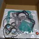 Top End kit STD Piston & Ring + Gasket Seal + Exhaust Valve + Intake Valve Spring Rebuild Kit Compatible with EZGO Fuji Robin 295cc Golf Cart EH29C 4 Cycle MCI Engine 1991-2002