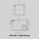 Dometic CFX Electric Cooler | Portable Freezer | CFX5 & CFX3 Series | AC/DC or Solar Powered, 35 Liter